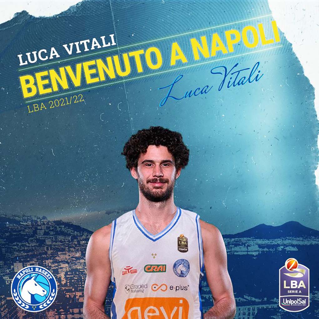Gevi Napoli Basket, ingaggiato il play Luca Vitali