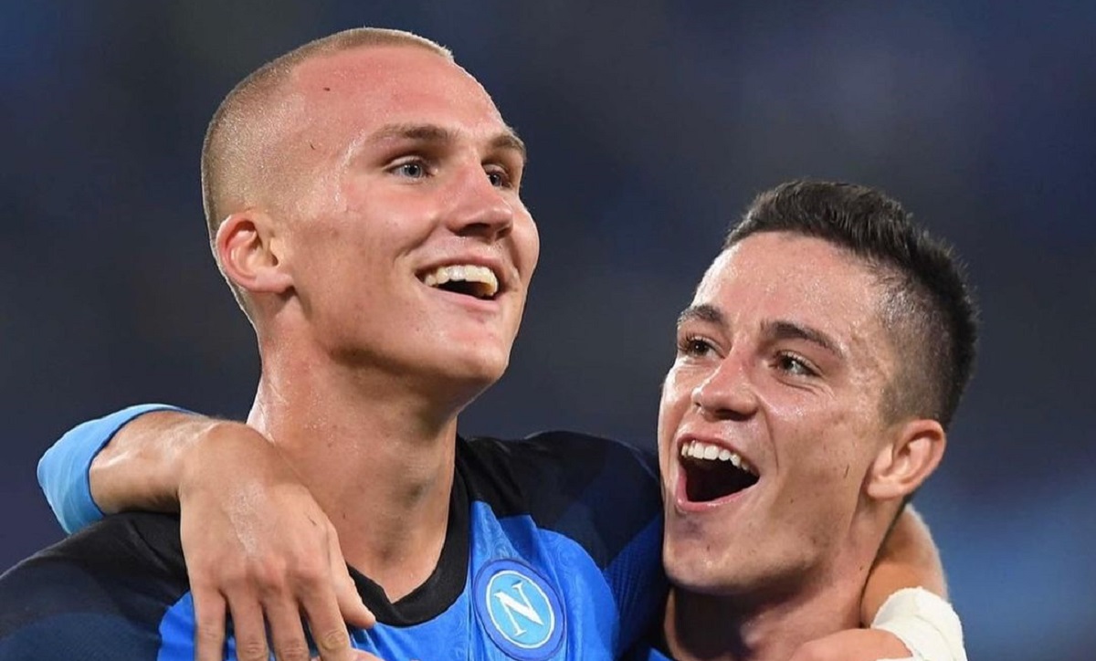 Il Napoli fa 100 gol in Champions League con Ostigard