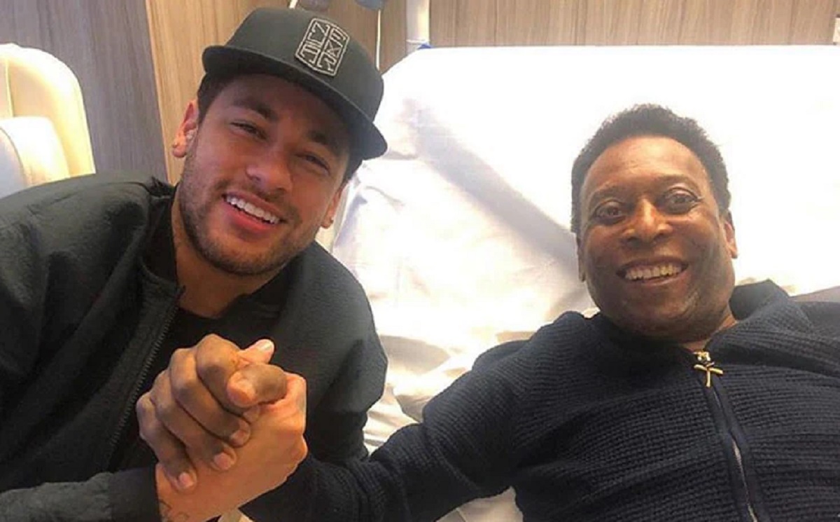 Pelé, messaggio per Neymar dopo il record: “Bravo, non ti fermare”